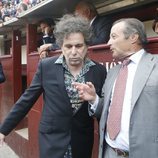 Andrés Calamaro en una corrida de toros en Las Ventas en 2018