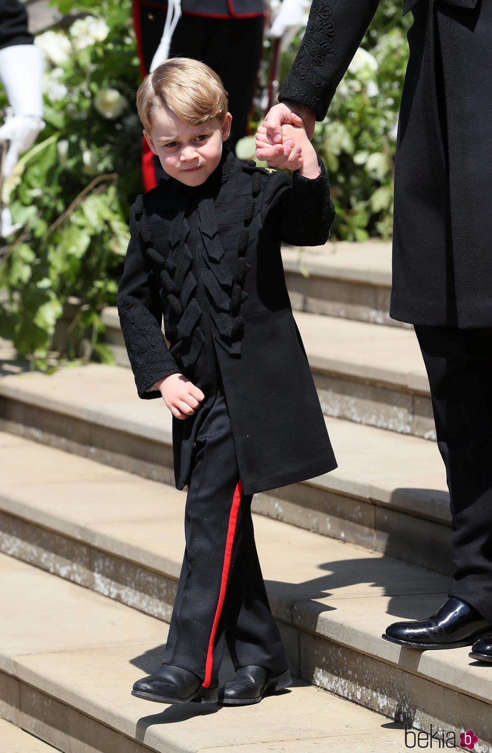 El Príncipe Jorge en la boda del Príncipe Harry y Meghan Markle