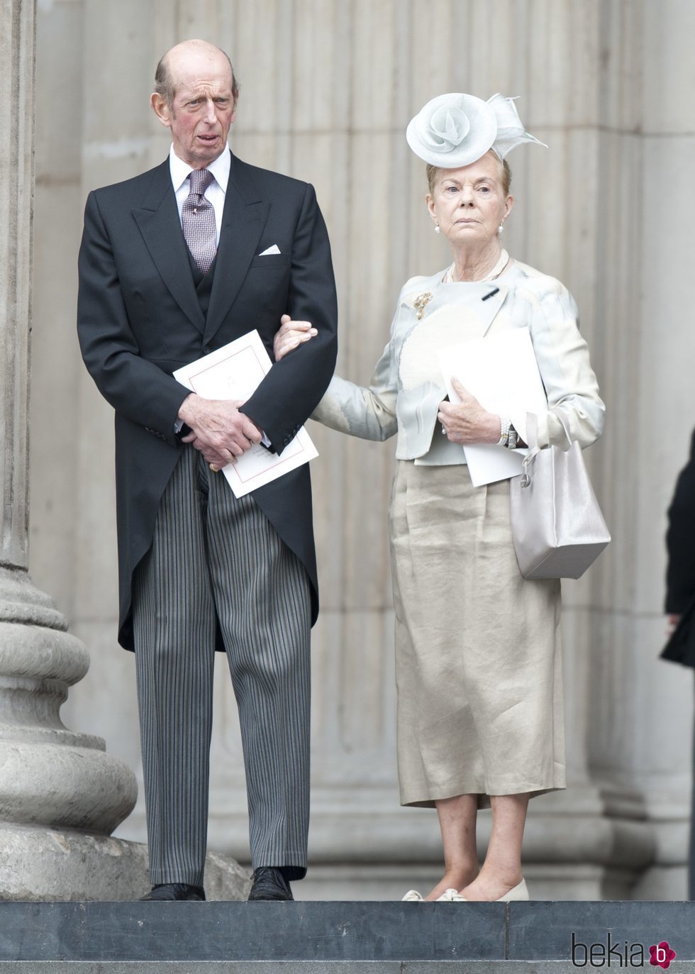 Los Duques de Kent en uno de los actos del Jubileo de Diamante de la Reina Isabel