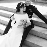 Los Duques de Sussex en su primera foto oficial tras convertirse en marido y mujer