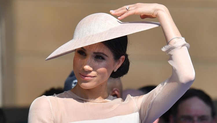 Meghan Markle en su primer acto tras su boda con el Príncipe Harry