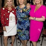 Terelu Campos con María Teresa Campos y Carmen Borrego en la presentación de su colección de joyas TRLU