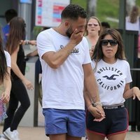 Alberto Isla y Chabelita Pantoja agarrados de la mano en el Parque de Atracciones de Madrid