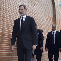 El Rey Felipe en el funeral de Alfonso Moreno de Borbón