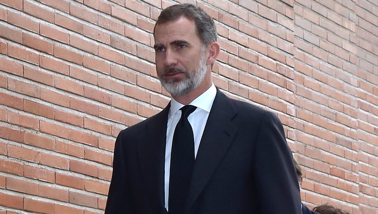 El Rey Felipe en el funeral de Alfonso Moreno de Borbón