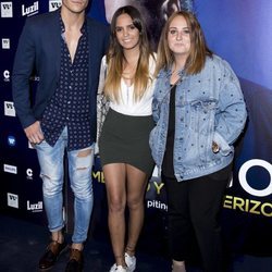 Kiko Jiménez, Gloria Camila y Rocío Flores en un concierto de Pitingo