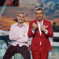 Jorge Javier Vázquez hablando con Luismi 'el niño' en 'Supervivientes 2018'