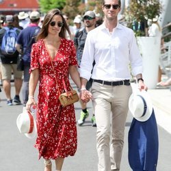 Pippa Middleton y James Matthews en el Roland Garros 2018