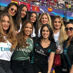 Las WAGs del Real Madrid celebrando la Champions League 2018