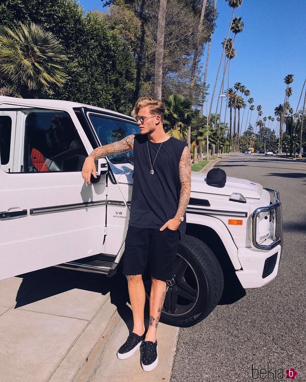 Loris Karius en Los Ángeles