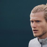 Loris Karius en un entreno