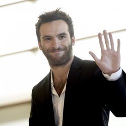 Ricardo Gómez en el photocall de 'Los últimos de Filipinas'