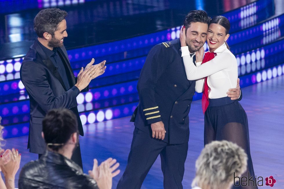 David Bustamante y Yana Olina, muy cariñosos en 'Bailando con las estrellas'