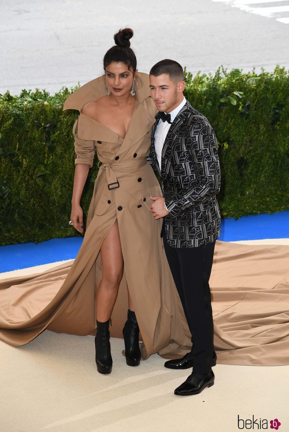 Nick Jonas y Priyanka Chopra en la Gala del Met 2017