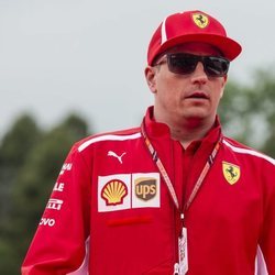 Kimi Raikkonen en el Gran Premio de F1 de España