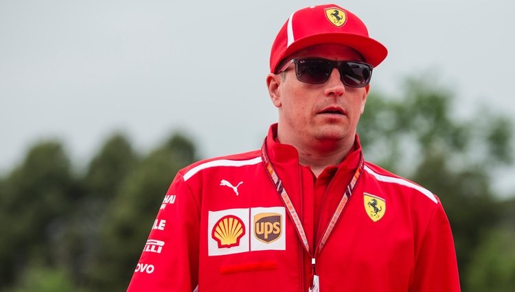 Kimi Raikkonen en el Gran Premio de F1 de España