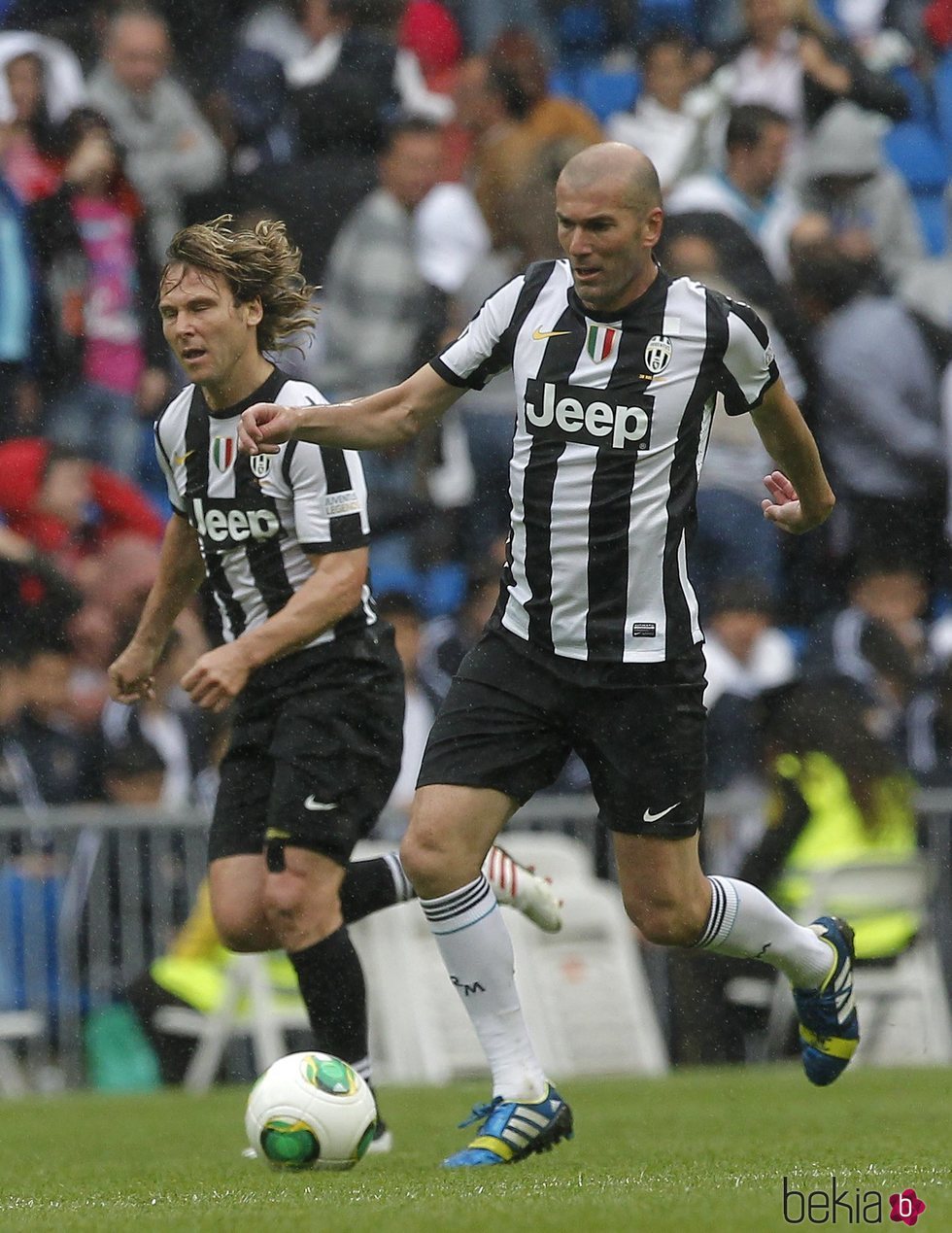 Zidane con la camiseta de la Juventus