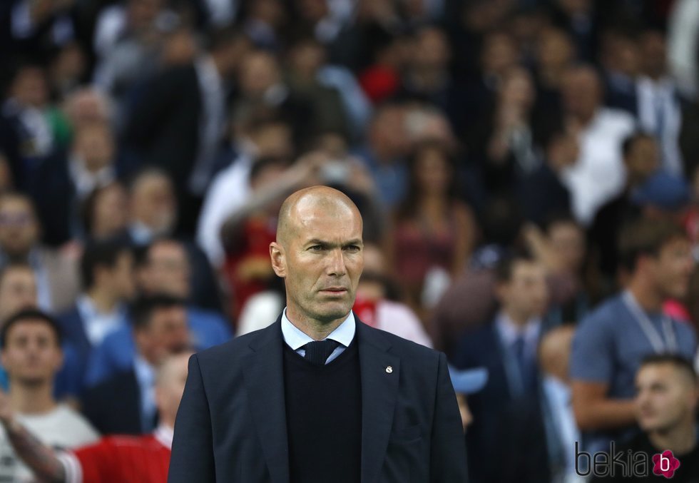 Zidane en la Champions League en Kiev