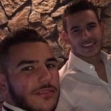 Theo y Lucas Hernández en el 21 cumpleaños del último