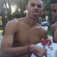 Lucas y Theo Hernández en el 20 cumpleaños del último