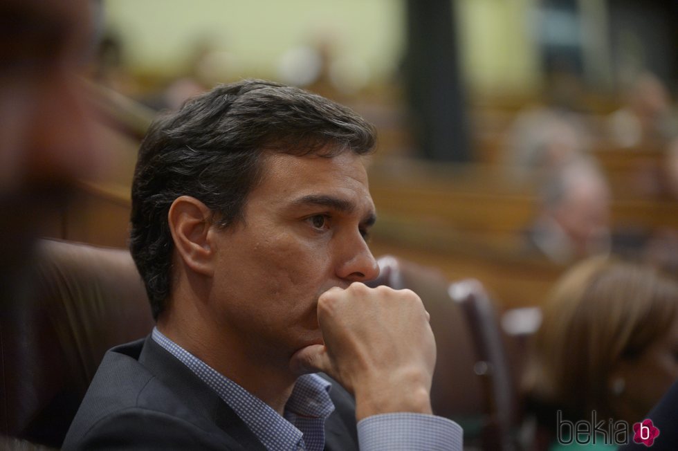 Pedro Sánchez en el Congreso de los Diputados