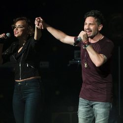 Chenoa y David de María en la sala La Riviera, en Madrid