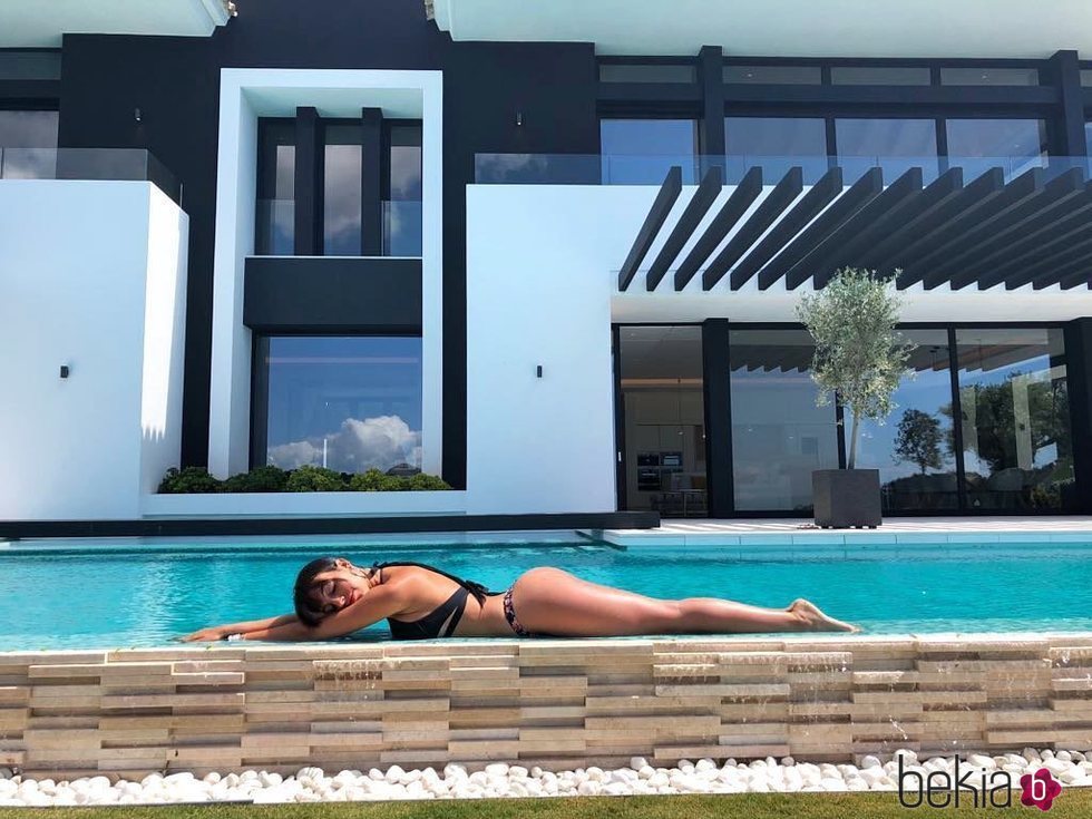 Georgina Rodríguez disfrutando de sus vacaciones en Marbella