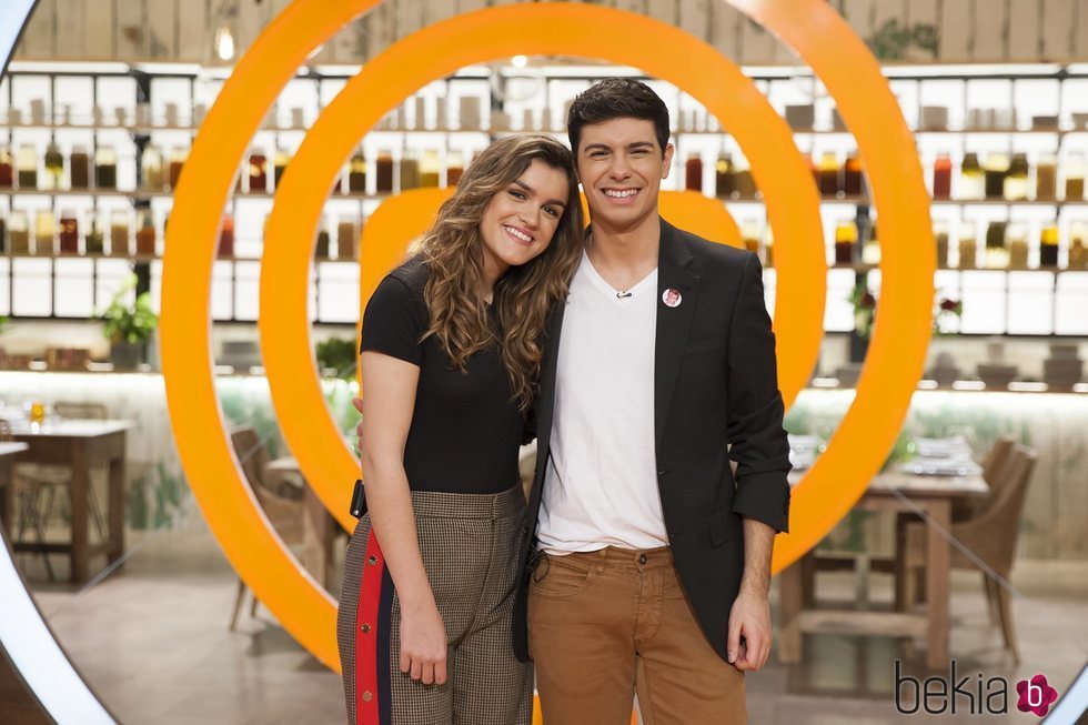 Alfred y Amaia en su visita a 'MasterChef 6'