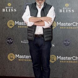 Lorenzo Caprile en la inauguración del restaurante de 'MasterChef' en Madrid