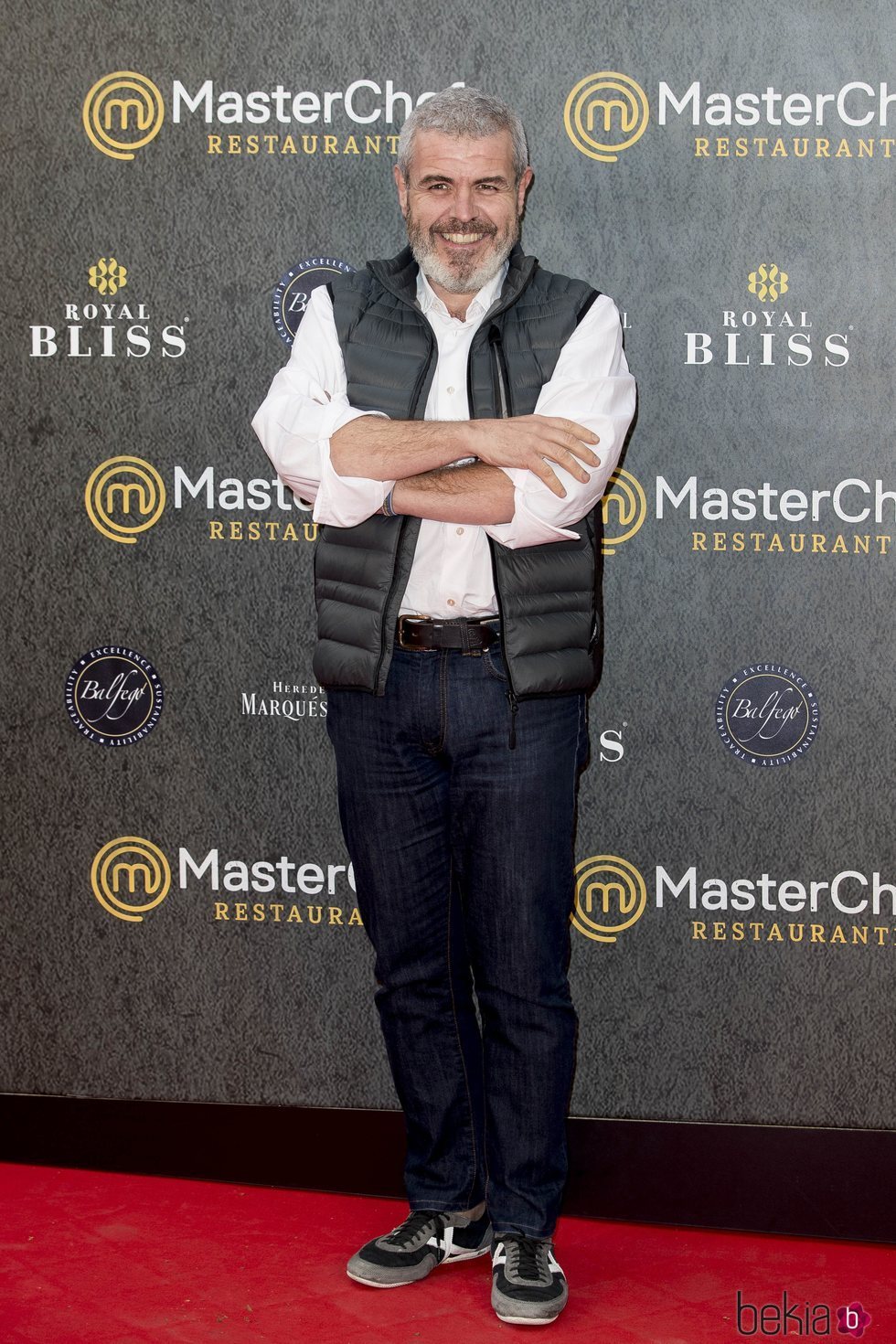 Lorenzo Caprile en la inauguración del restaurante de 'MasterChef' en Madrid