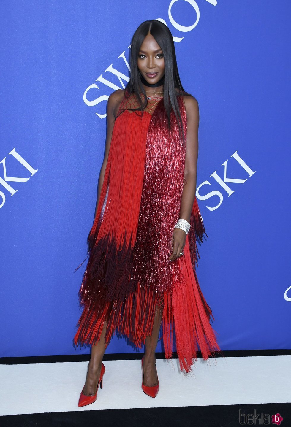 Naomi Campbell en los Premios CFDA 2018