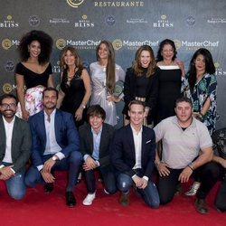 Los concursantes de 'MasterChef 6' en la inauguración del restaurante del programa en Madrid