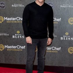 Jordi Cruz en la inauguración del restaurante de 'MasterChef' en Madrid