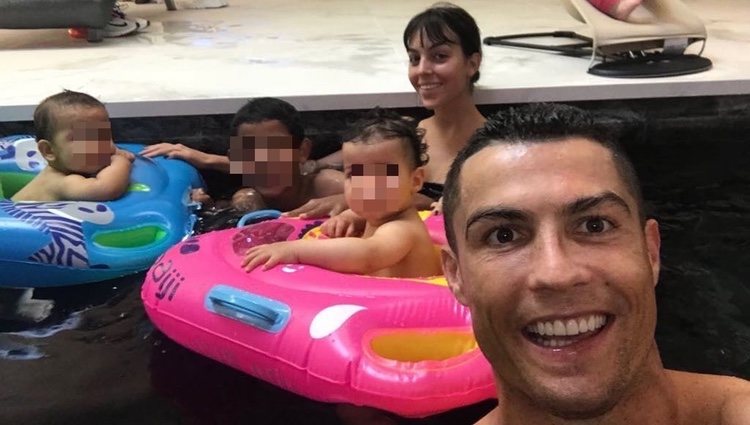 Cristiano Ronaldo celebra el cumpleaños de sus mellizos Eva y Mateo