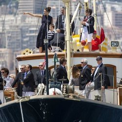 La Familia Real de MÃ³naco durante la salida de la 1Âª Serie de MÃ³naco Globo