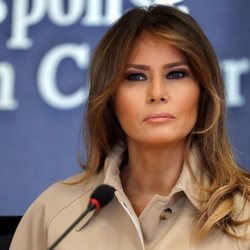 Melania Trump reaparece en un acto público después de su operación de riñón