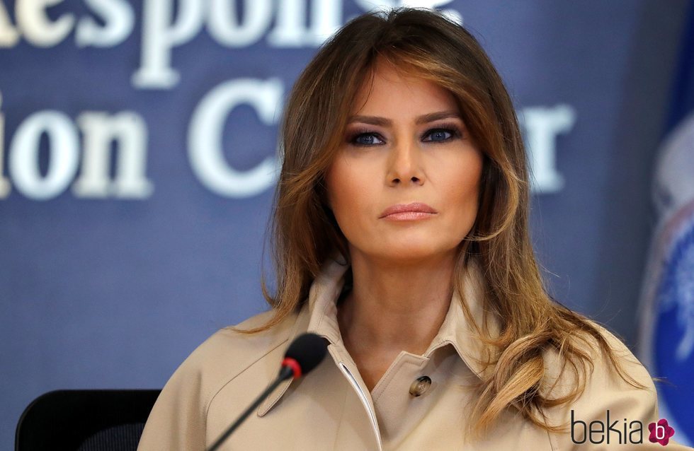 Melania Trump reaparece en un acto público después de su operación de riñón