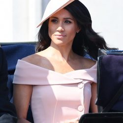 Meghan Markle en el Trooping The Colour 2018