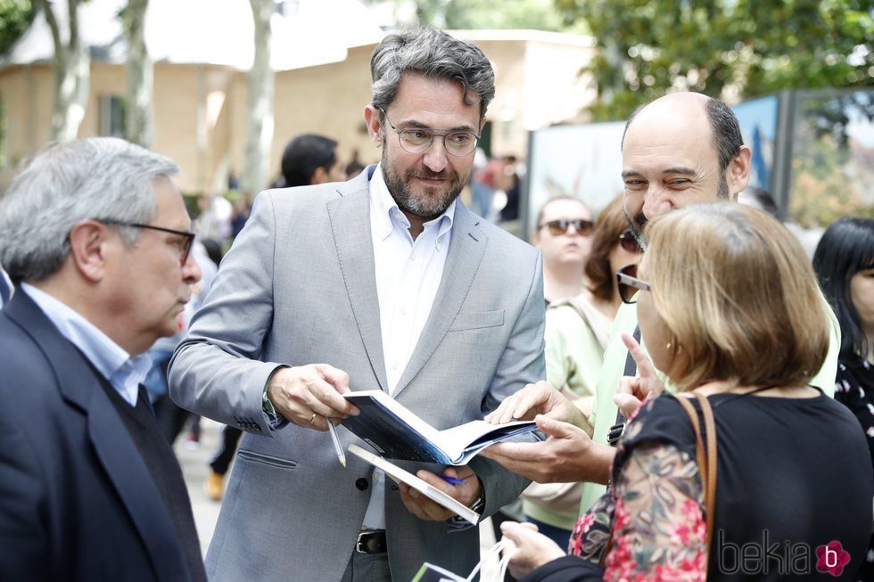 Màxim Huerta en la Feria del Libro de Madrid de 2018