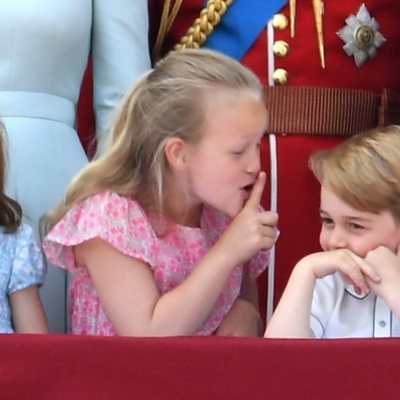 La Familia Real británica en el Trooping The Colour 2018