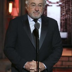 Robert De Niro durante la entrega de los Premios Tony 2018