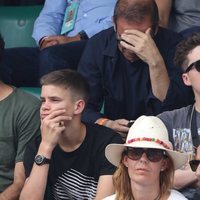 Romeo y Brooklyn Beckham disfrutan de la final del Roland Garros 2018