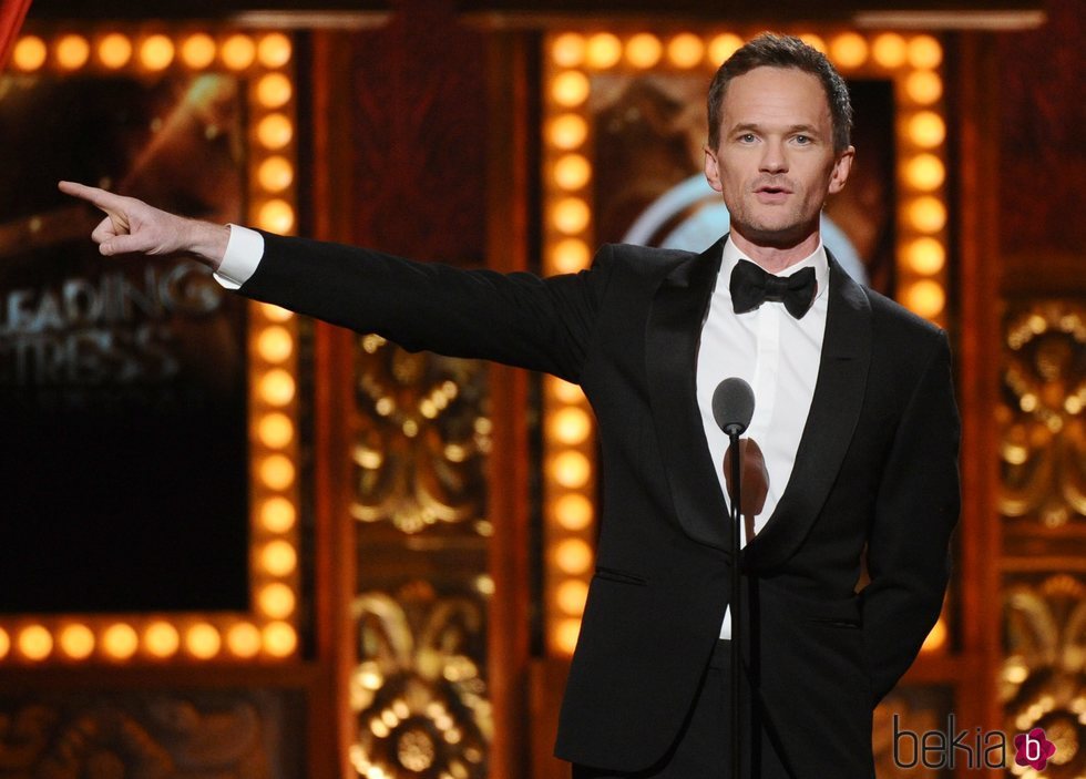 Neil Patrick Harris durante la gala de los Premios Tony 2015