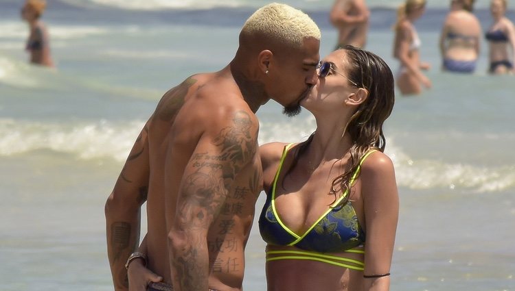 Prince Boateng y Melissa Satta en Ibiza