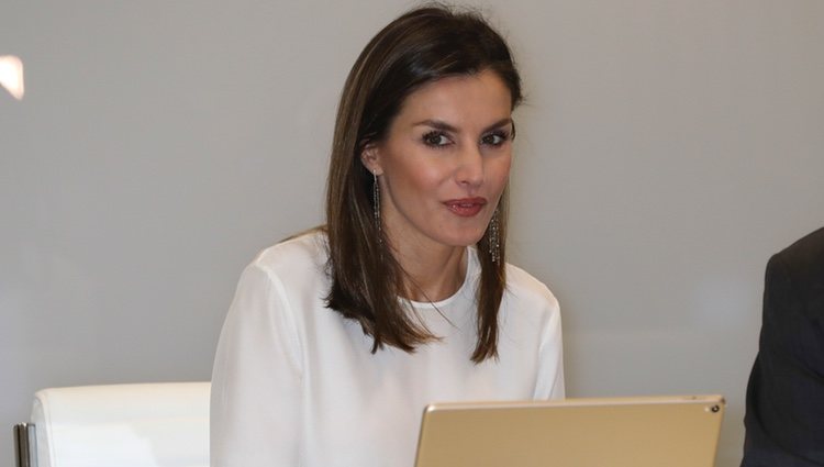 La Reina Letizia en la reunión del Patronato de la Fundación de Ayuda Contra la Drogadicción