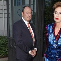 El Chatarrero y Ágatha Ruiz de la Prada llegando a la entrega del Premio Internacional de Periodismo de Vanity Fair