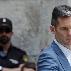 Iñaki Urdangarin, triste tras recibir la orden de ingreso en prisión