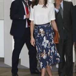 La Reina Letizia en un acto tras conocerse la sentencia del Supremo sobre Iñaki Urdangarin