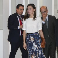 La Reina Letizia en un acto tras conocerse la sentencia del Supremo sobre Iñaki Urdangarin