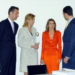 Los Reyes Felipe y Letizia, la Infanta Cristina e Iñaki Urdangarin